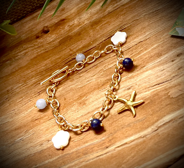 Bracelet Breloque Étoile 
