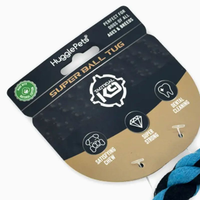 Hugglepets Dog Toy Tactical K9 Super Tugger