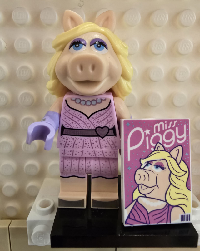 LEGO coltm06 Miss Piggy Minifigur