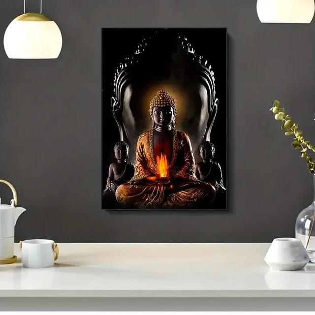 Créez une ambiance zen avec ce tableau Bouddha zen