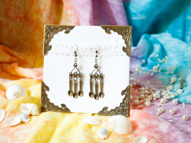 Boucles d'oreilles Cuillers