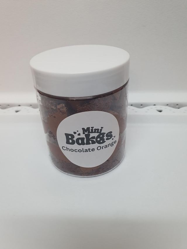 Chocolate Orange Cake Jar 