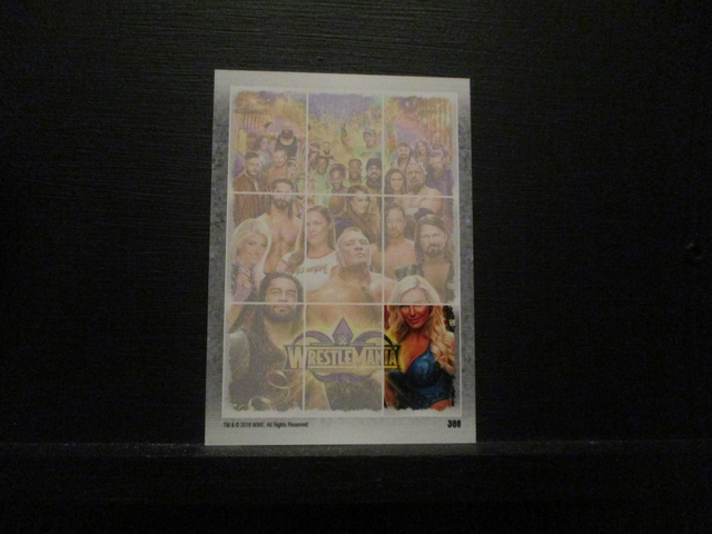 WrestleMania Slam Attax Live Original Trading Card #388