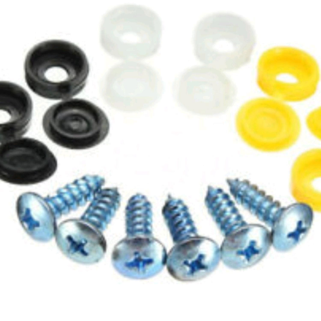 Pack of 6 Screws with Caps
