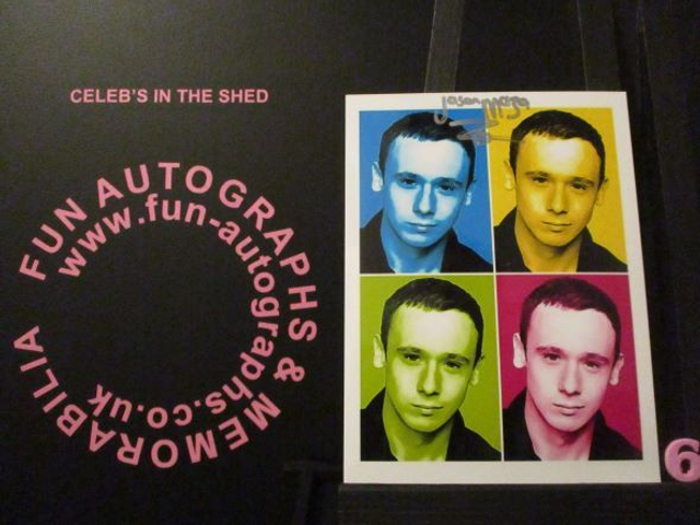 Jason Maza Authentic Autographed 6x4.5 Pop Art Limited Edition (6)