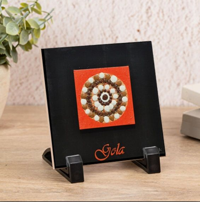 Piastrella "I Sette Peccati Capitali - Gola"