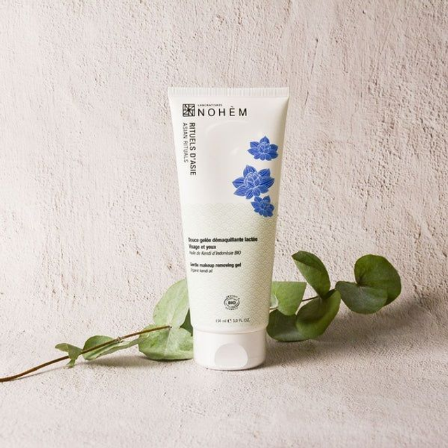 Démaquillage naturel : Douce gelée démaquillante lactée 150ml