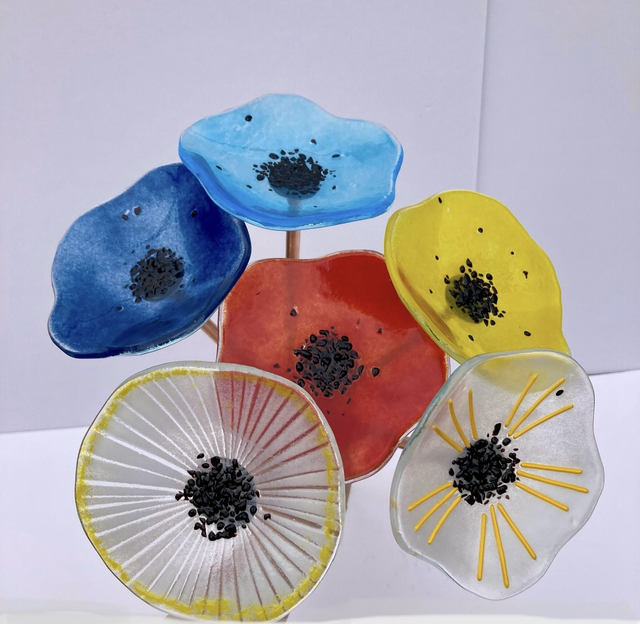 Everlasting flower - set of 4 - mixed colours 