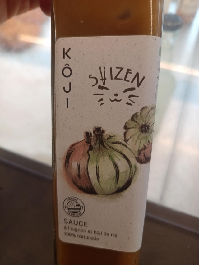 Koji sauce à l'oignon et koji de riz 