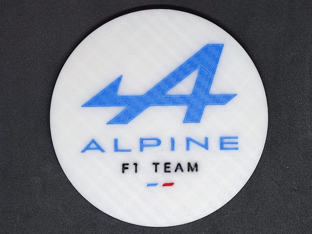 Dessous de verre ALPINE F1