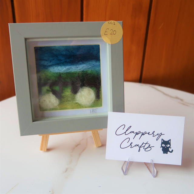 Small Felted Frame
