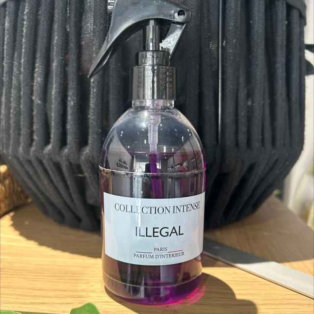 Spray textiles Illégal