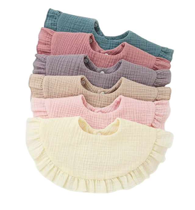 Babero corte circular