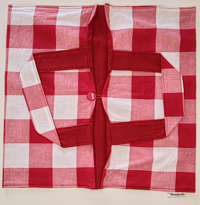 Sac à tarte &quot;VICHY ROUGE GC&quot;