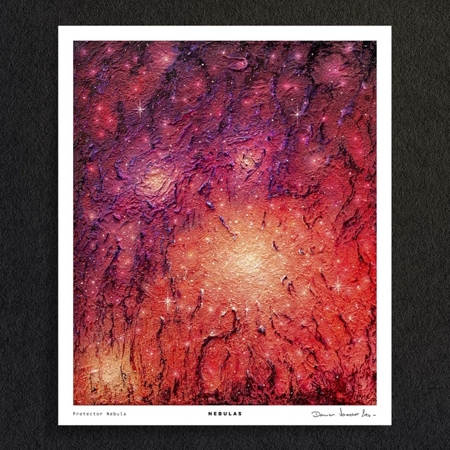 #0583 Protector Nebula - NEBULAS - PRINT - peintures Acrylique