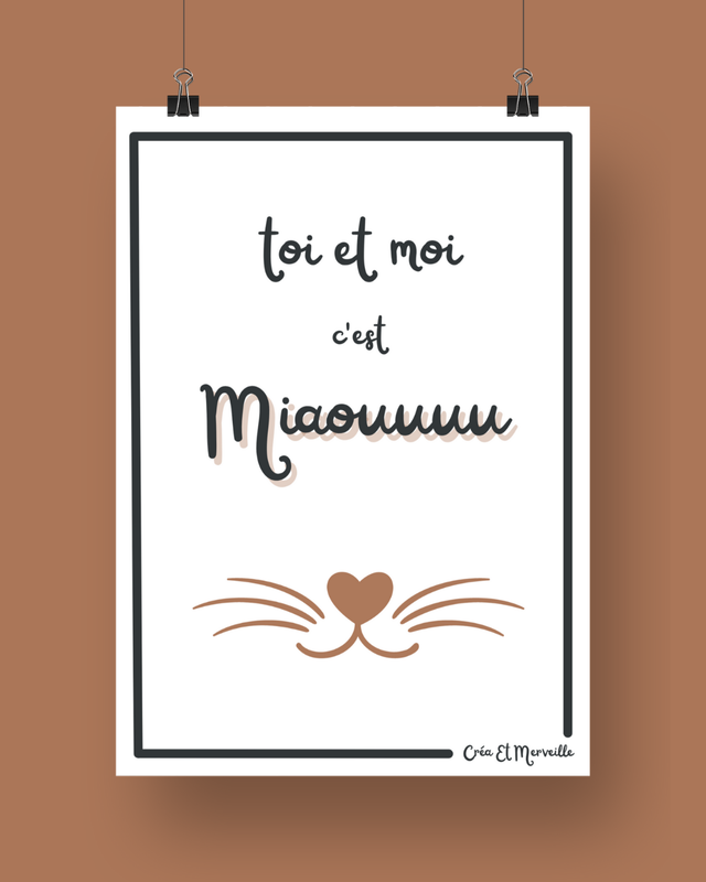 Affiche - Miaouuu 😼