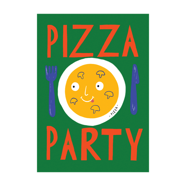 A3 Print - Pizza Party