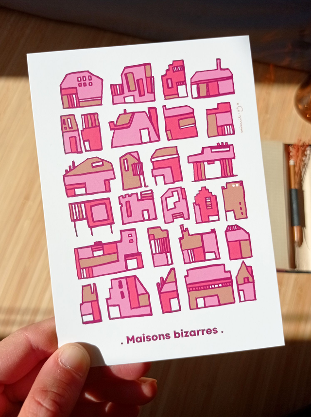 Carte — Maisons bizarres