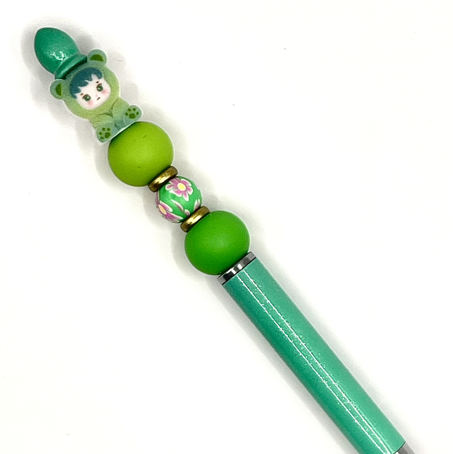 S15 - Stylo esquimau vert 