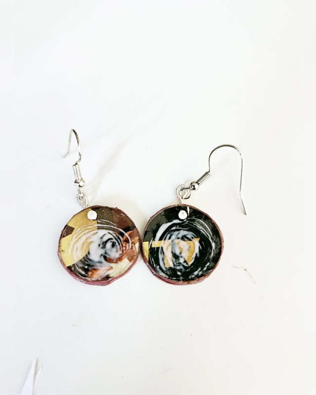 Simply Unique Pattern ECO Handmade Earring Lightweight