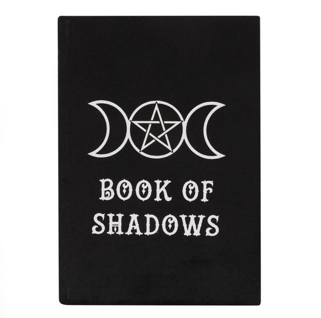 Book of Shadows Velvet Notebook A5