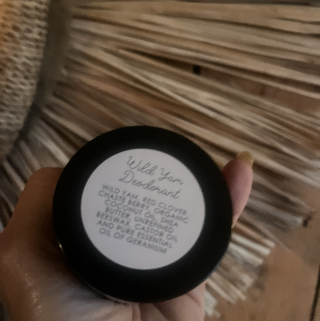 It’s the pits wild yam deodorant 