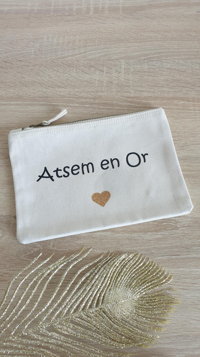 Pochette écru Atsem