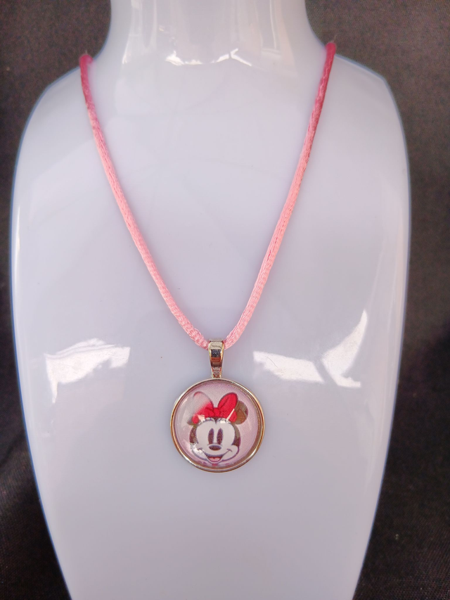 Collier Héros Préférés avec Cordon, Minnie, Mario, Spiderman et Plus !