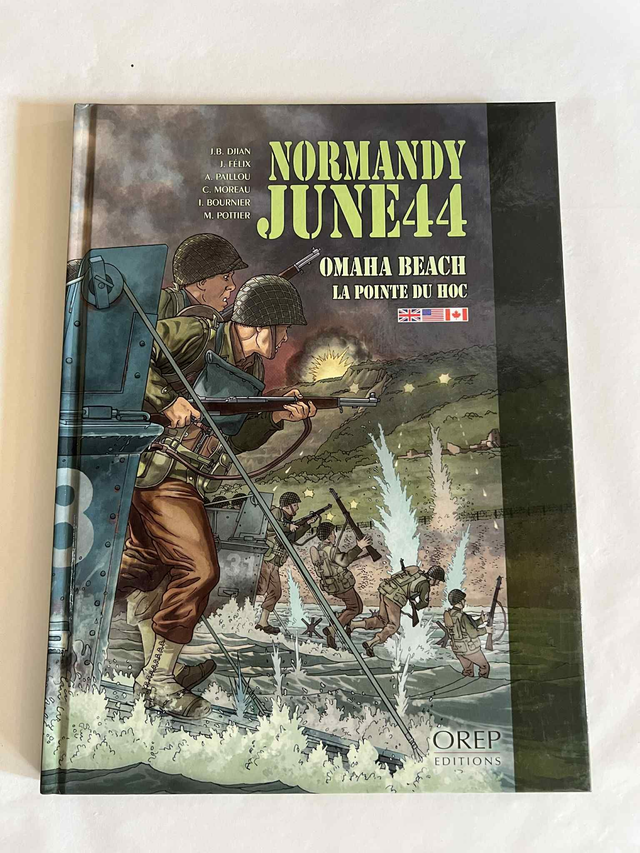 BD Tome 1 : Omaha Beach La pointe du hoc GB