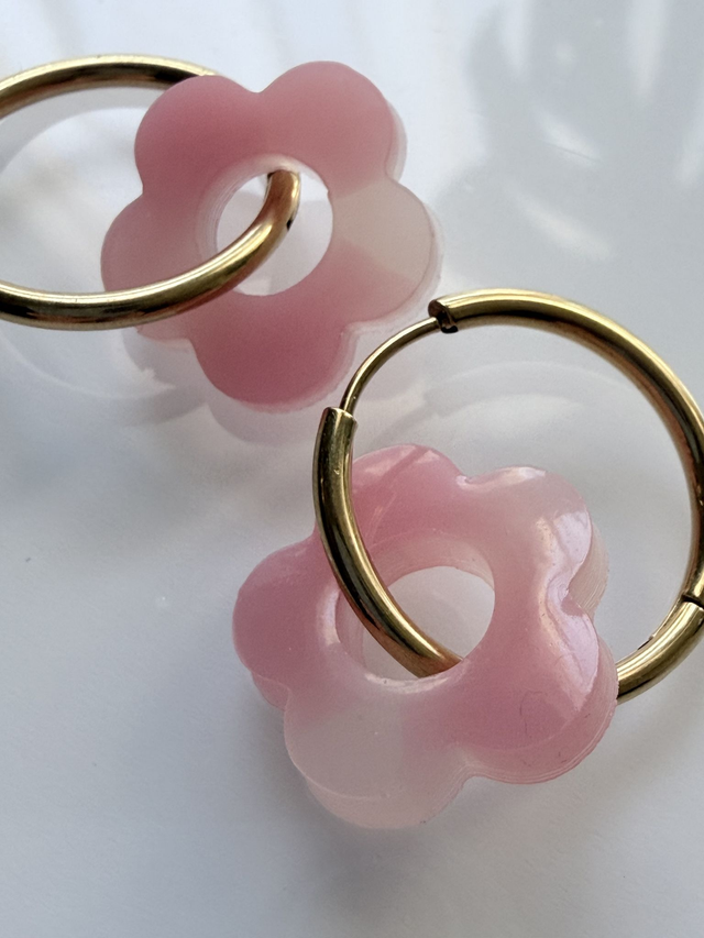 PAMPILLES EDEN marbré rose &amp; nude