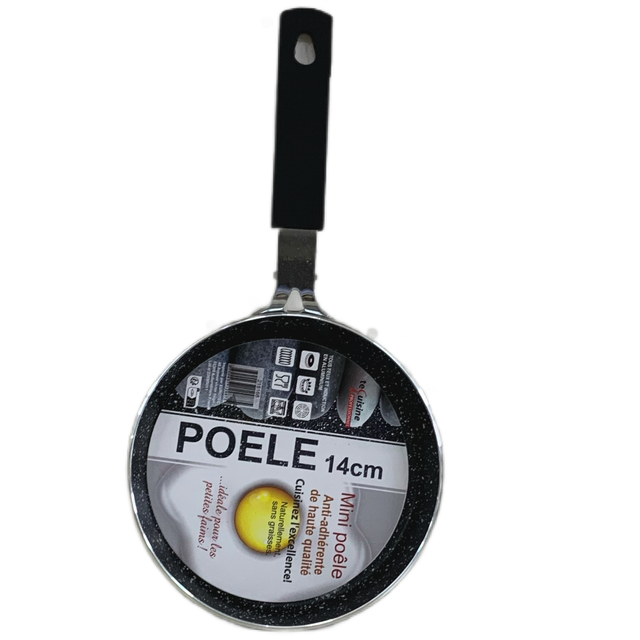 Poêle 14cm-TeCuisine-Tout feu et INDUCTION