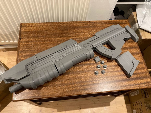 3D Printed Halo 3 MA5C Assault Rifle Prop - DIY Kit