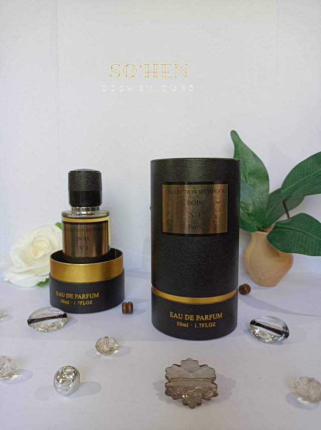 Eau de Parfum Homme “Bois” . Collection Mythique, 50ml