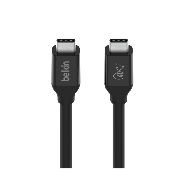 BELKIN Cavo 100W USB-C a USB-C 0,8m (Nero)