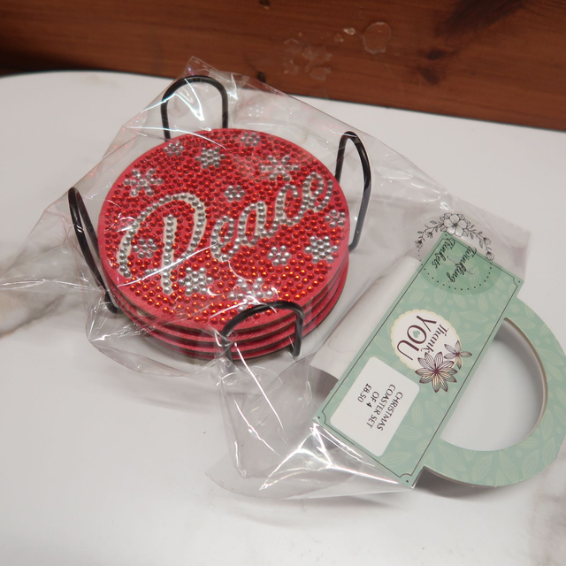 Set of 4 Christmas Coasters