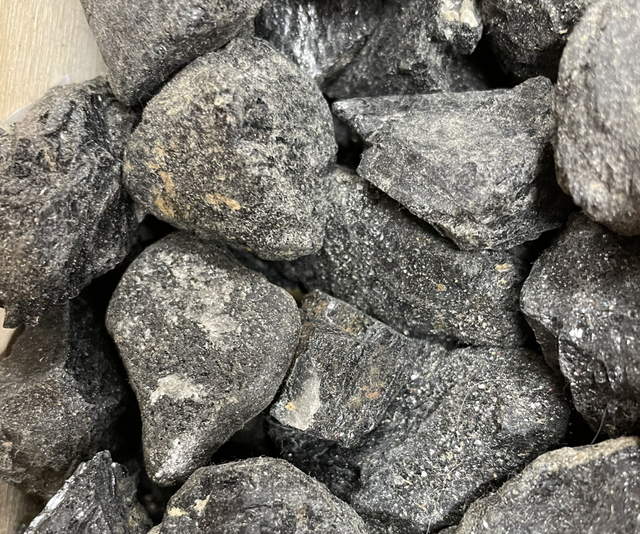 Basalt, a type of Igneous Rock rough rock