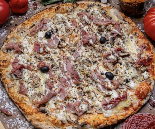 Pizza forestière