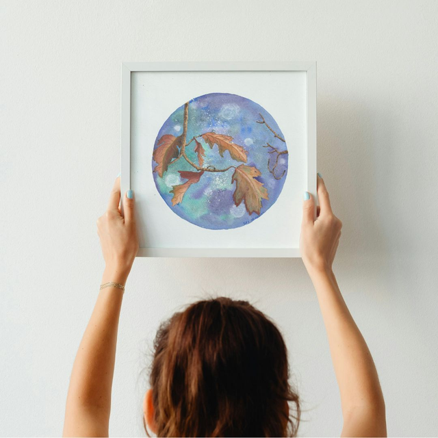 Branche d&#039;automne