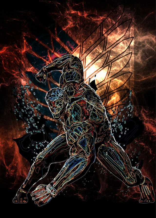 Poster Titan Blindé