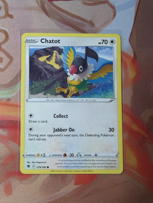 Chatot Common Astral Radiance 129/189