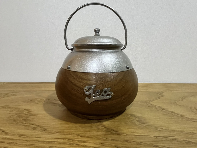 Vintage English Tea Caddy.