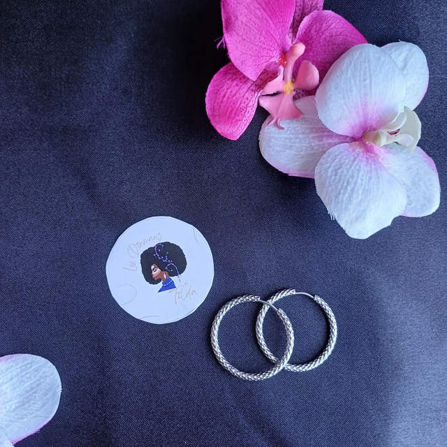 Créole Argenté (2.5cm)