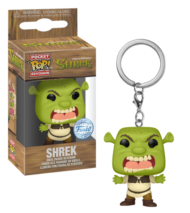 Shrek: Scary Shrek Pop! Keychain 