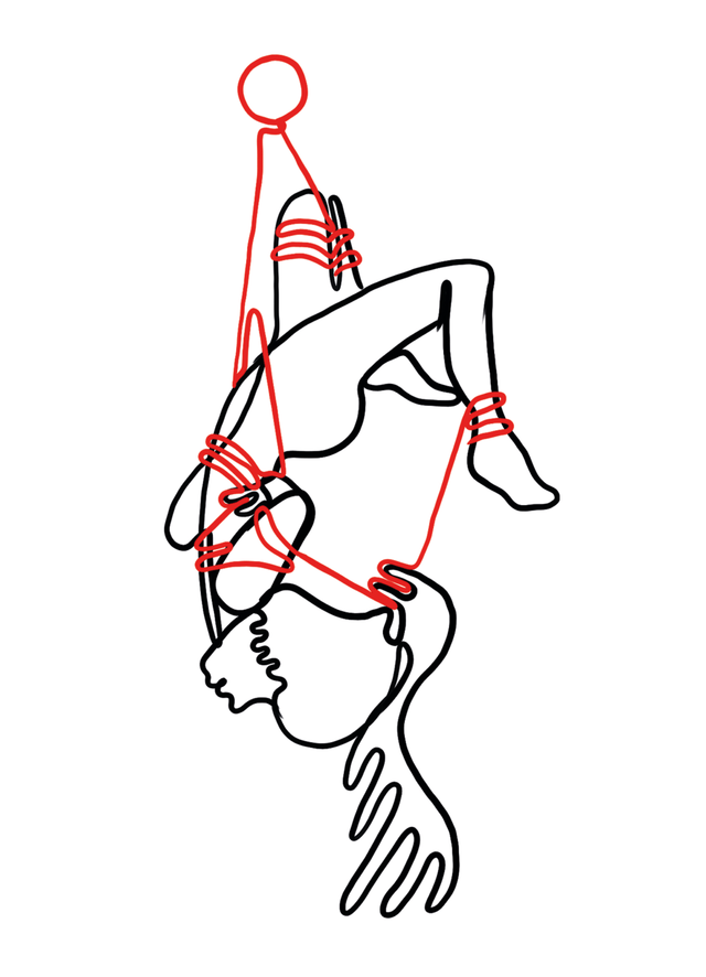 Nr 2 Tight upside down 2-18x13 cm