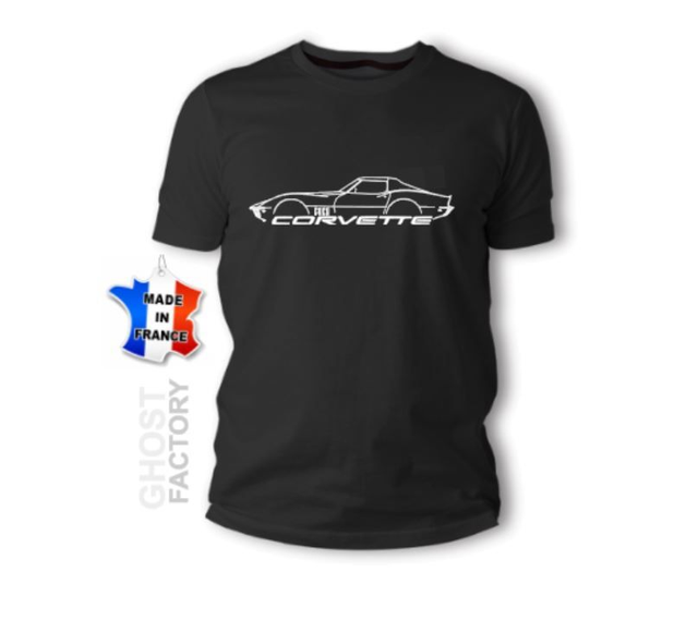T-shirt FORD CORVETTE C3 1969