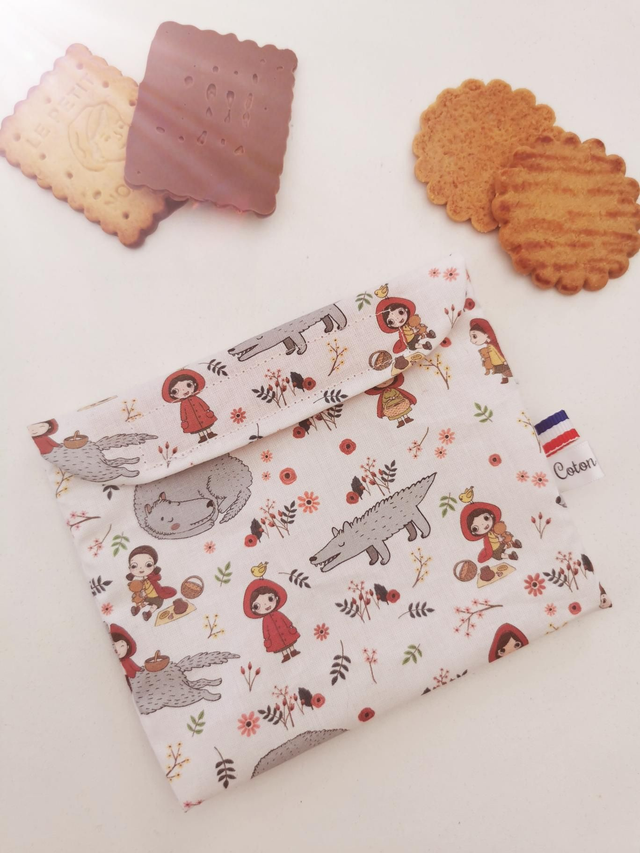 Pochette à collation Le Petit Chaperon Rouge