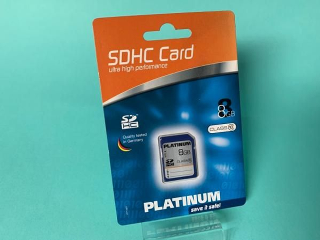 Platinum SDHC Karte 8GB