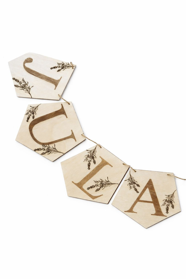 Personalizowana girlanda z imieniem