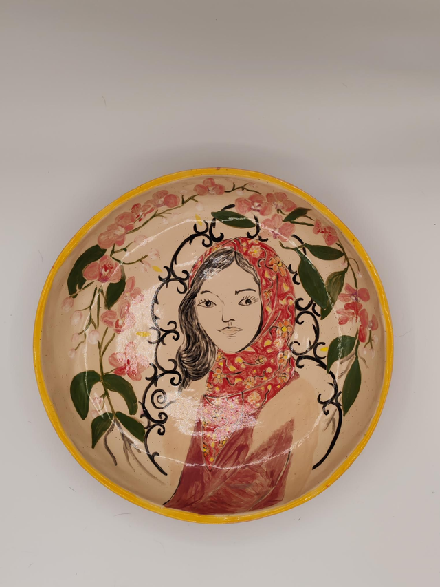 Plat "La Dame aux Orchidées"