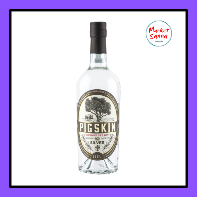 Gin Pigskin Silver - 70 cl.